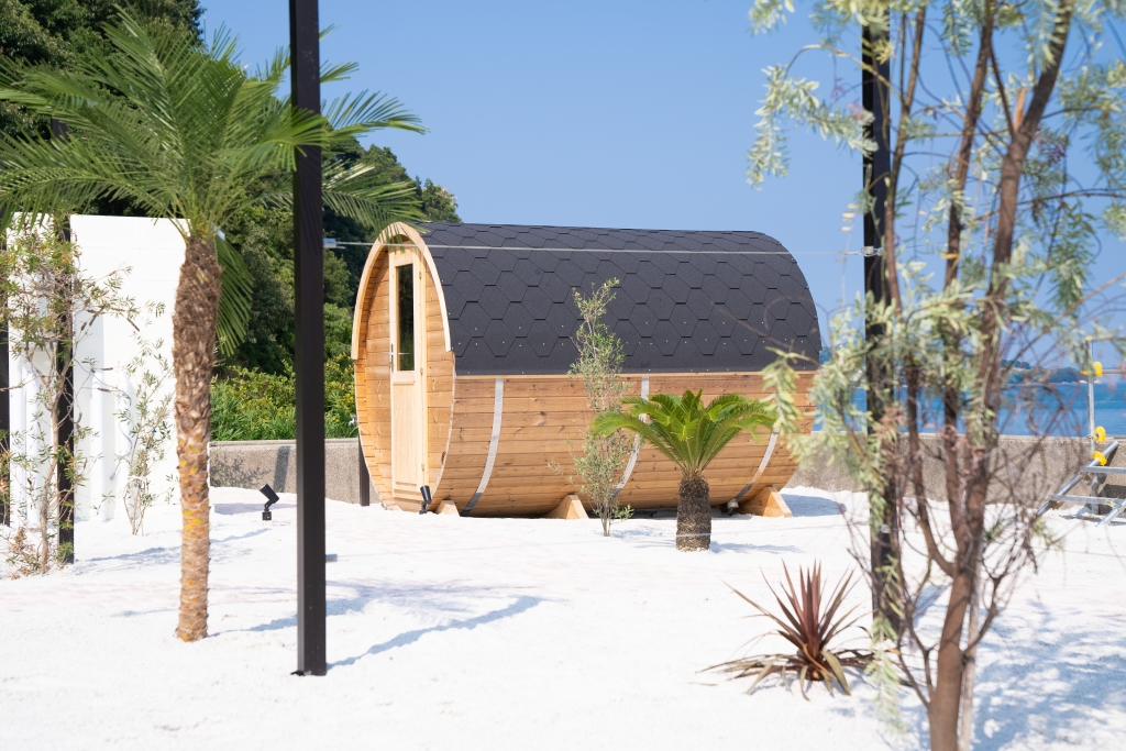 南国を肌で感じる日帰りサウナの予約開始しました！